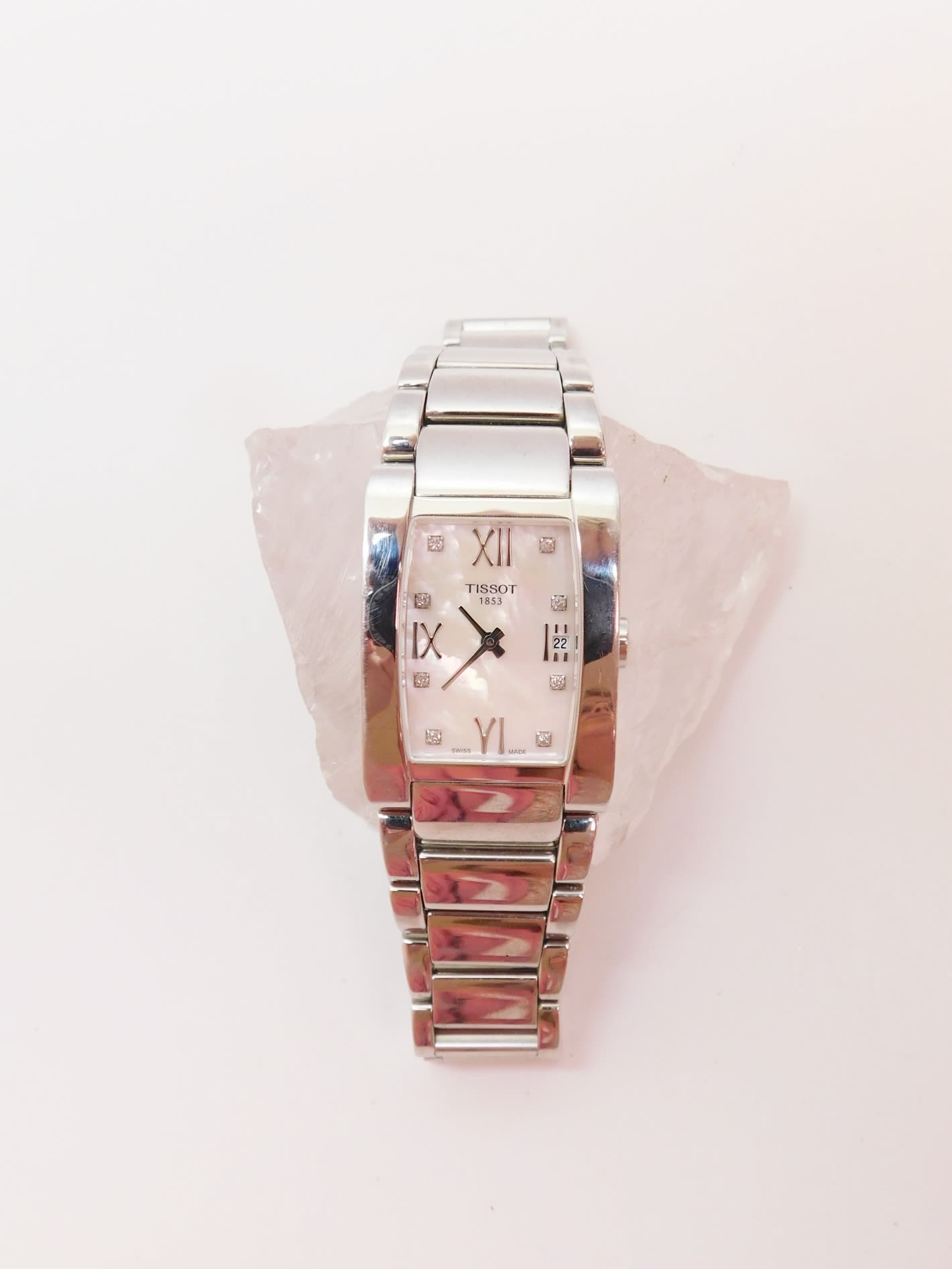 Buy the Tissot Swiss T007309 A Sapphire Crystal Mother of Pearl